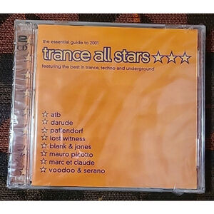 Essential Guide to 2001: Trance All Stars (CD, 2001, Popular Records) New Sealed